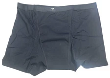 Strawberry Weeks 2XL-3XL, Black, Boy Shorts Period Underwear, 1 Pack