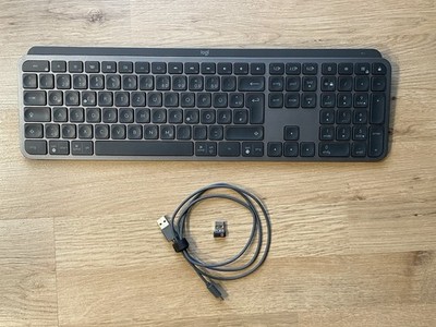 Logitech MX Keys Advanced Bluetooth-Tastatur QWERTZ Deutsch/Apple/Mac