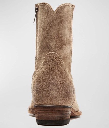 FRYE Herren "Austin Inside Zip" Abgenutzt Wildleder Westernstiefel 9,5 D $ 388+ NEU - Bild 6 von 20