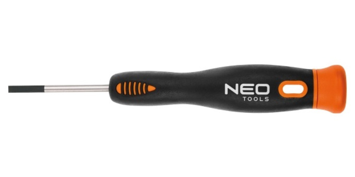 Precision Screwdriver Flat 3.0 x 50mm, S2 Straight 04-114