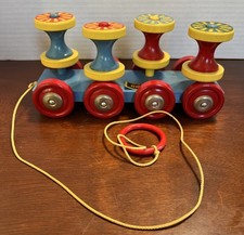 BRIO Sweden wooden pull child toy Antique in Excellent Condition.    J3  