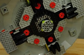 Vintage LEGO Set Retired 1997 Space Alien Avenger UFO 6975 + Some Minifigs