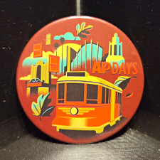 Disneyland AP Days 2016 Annual Passholder Red Car Trolley DCA Disney Button