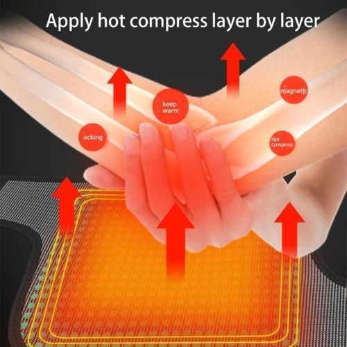 360° Full Coverage Heating Elbow Support Sleeve Daily Support - Picture 6 of 7