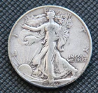 1942-P Walking Liberty Half Dollar - Circulated - 90% Silver    #N1685