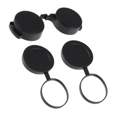 3PCS Binocular Lens Covers 10x50 Caps Protector Eyepiece Objective Set US