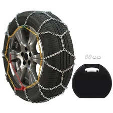 SCITOO KN130 Snow Chains For Car,Universal Automatic Adjustable Tire Chains