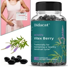 Vitex Berry 990mg-Support Hormone Balance For Women & Healthy Menstrual Cycle