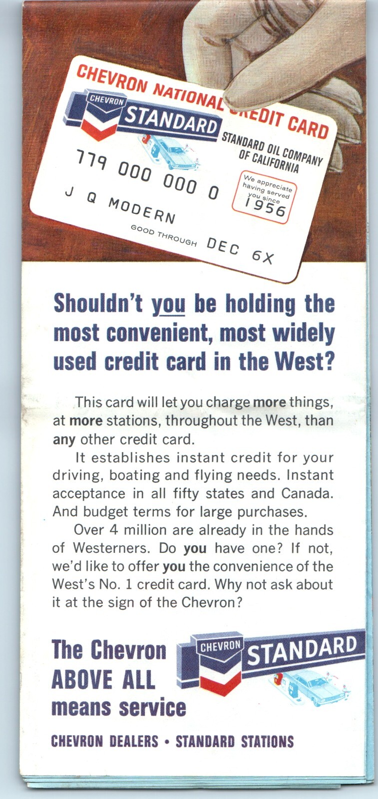 1967 Nevada Chevron RPM Highway Road Map Standard Oil 1960 Credit Card Vtg NV 8A