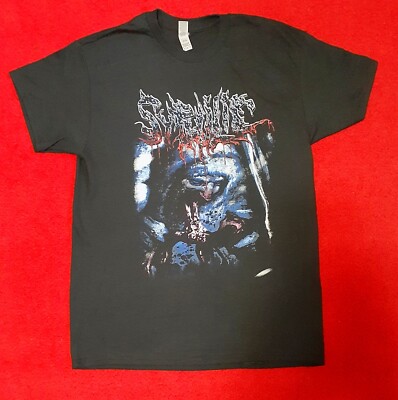 SYPHILIC NEW T SHIRT "face" XL suffocation cannibal guttural brutal ...