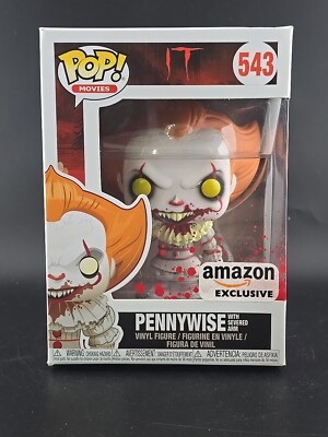 Funko Pop! Vinyl: It Pennywise (w/ Severed Arm) Amazon (Exclusive) #543  889698295277|