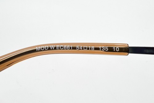 EASY CLIP EC661 Eyeglasses Frames Womens Brown 54-18-135 12165 - Picture 5 of 6