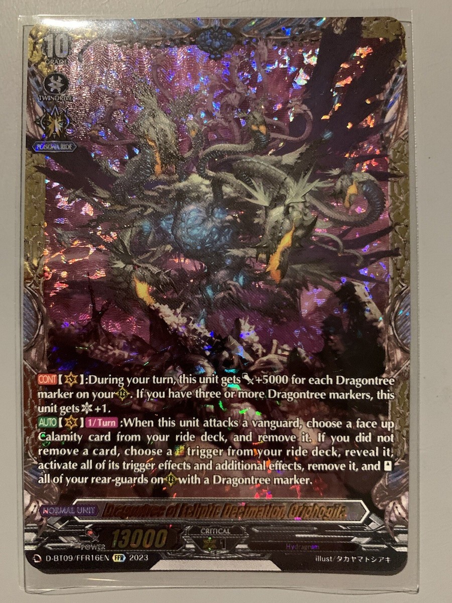 CARDFIGHT VANGUARD DRAGONTREE OF ECLIPTIC DECIMATION GRIPHOGILA D