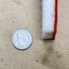 Thin 19" Treble Damper Head Felt Set/Strip For Upright/Vertical Piano Repair