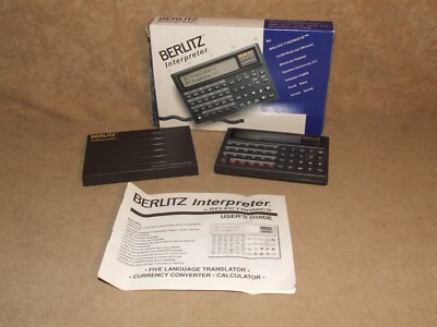 Berlitz Dolmetscher von Selectronics Ideal für Business Studenten Lehrer Reisen