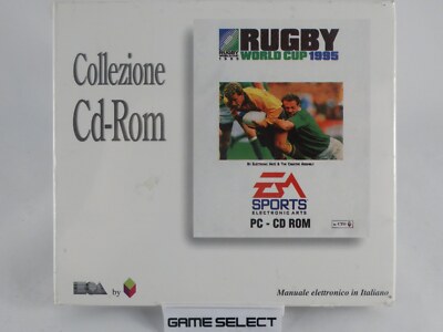 Rugby WORLD CUP 1995 PC Computer Collezione CD-ROM CTO Original New Sealed