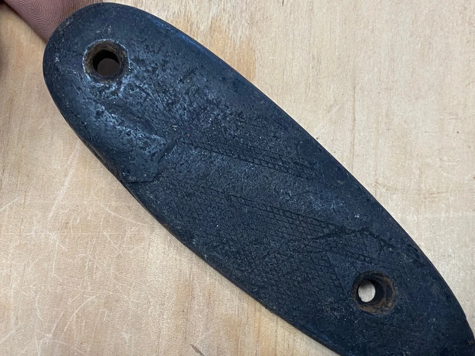 Placa a tope doble sin martillos Crescent Peerless 12 ga (medidas) Foto 3 de 4