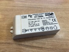 Elektronischer Halogen-Trafo Hagenauer ET-1060N 12V 10–60 VA dimmbar – Neu