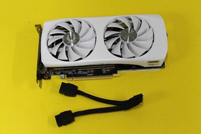 NEW ZOTAC NVIDIA RTX 4070 SUPER TWIN EDGE OC WHITE ED 12GB GDDR6X Graphics Card