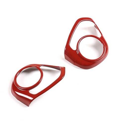 ABS Red Carbon fiber Steering wheel button trim For Toyota 86 Subaru BRZ 17-21 - Picture 4 of 12