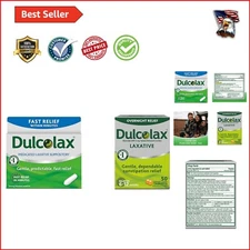 Comfort-Coated Stimulant Laxative Tablets & Fast-Acting Medicated Suppositories