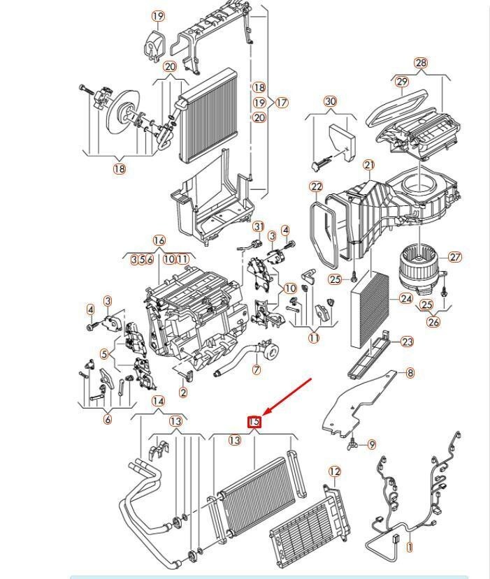 AUDI A6 C7 Wärmetauscher Original 4H0898037 eBay