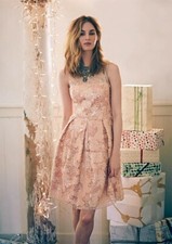 Anthropologie Eva Franco Sugarberry Sequin Lace Mini Dress Size 4 $298 NWT