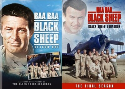 #ad BAA BAA BLACK SHEEP SQUADRON COMPLETE TV SERIES New DVD Seasons 1 amp; 2 $39.94