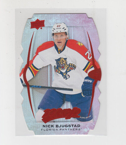 16/17 UD MVP Florida Panthers Nick Bjugstad Colors and Contours card #142