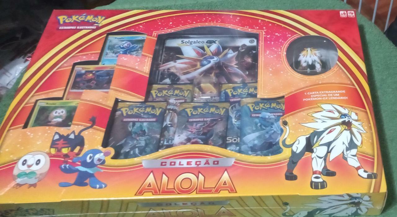 Pokemon Alola Solgaleo GX Collection Box Brand New And Sealed