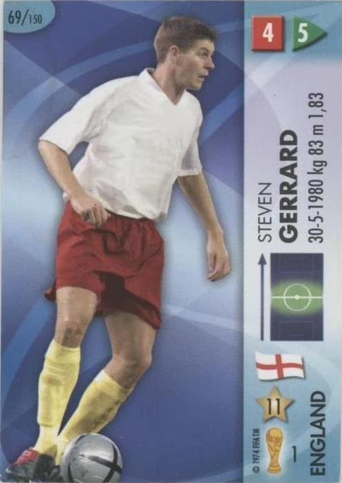 2006-07 Panini WCCF Intercontinental Clubs - Steven Gerrard #120