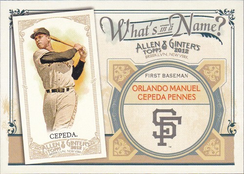 2012 Topps Allen & Ginter What's in a Name You Pick the Card Finish Your Set - Picture 14 of 61