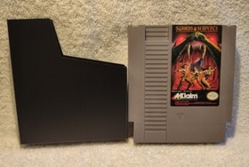 Swords and Serpents (NES 1990) CIB + Case Protector VGC Cleaned & Tested VINTAGE