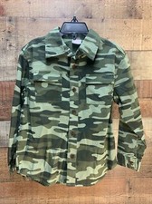NWOT Wonder Nation Boys Utility Camo Shirt Sz 4-5