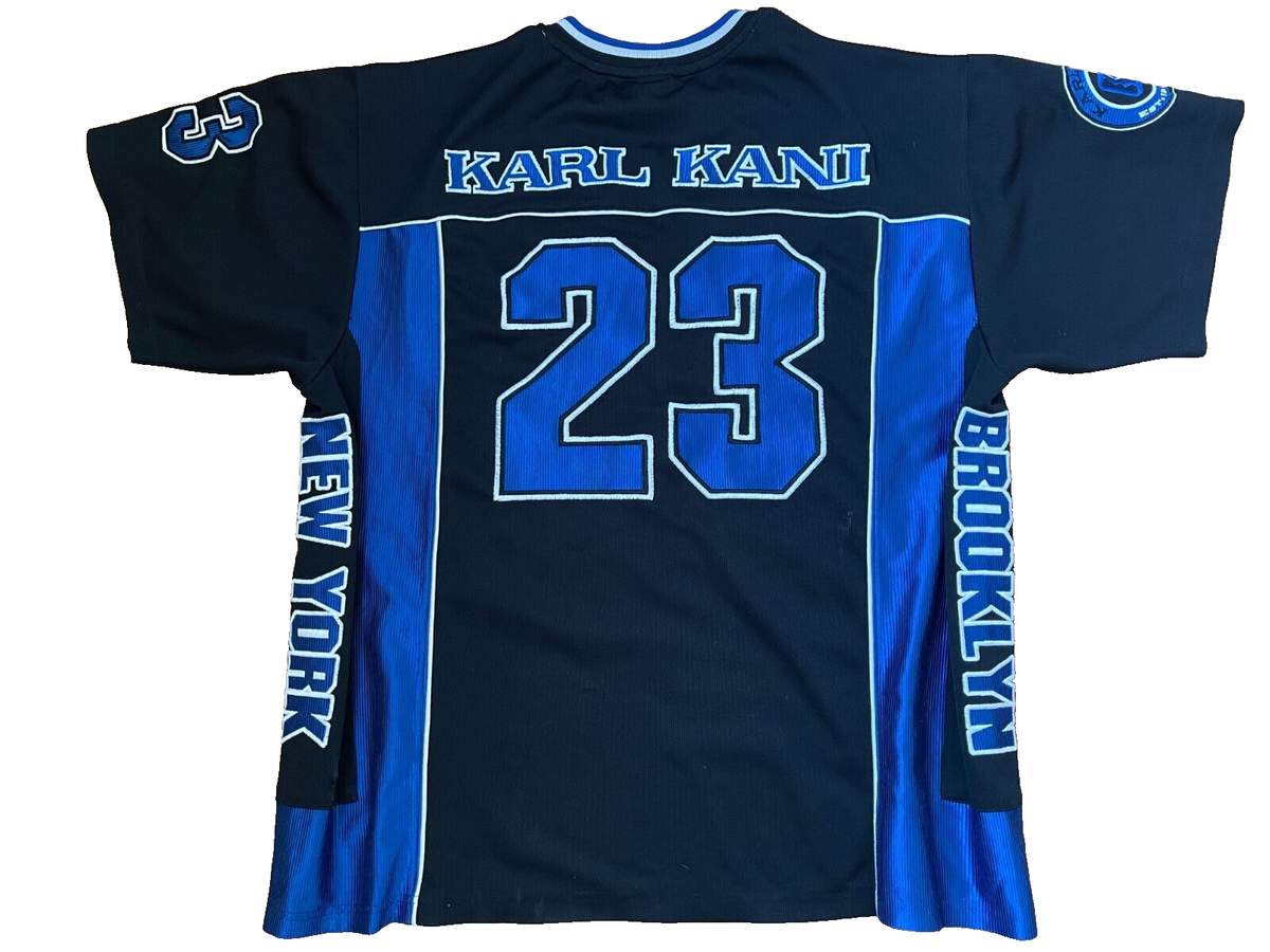 Karl Kani jersey, Brooklyn t-shirt, vintage New York, 90s