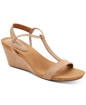Style u0026 Co Mulan Wedge Sandals Women's Shoes, taupe micro, Size 9.0  732999470525 | eBay