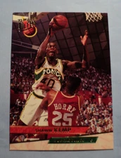 1993-94 Fleer Ultra #178 Shawn Kemp Seattle Supersonics Basketball Card AUT#9701