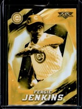 2017 Topps Fire - [Base] - Gold Minted #74 - Fergie Jenkins