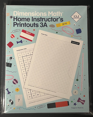 Dimensions Math 3A Singapore Math - Home Instructors Printouts