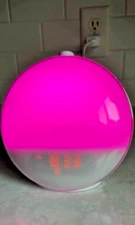 Dekala Sunrise Alarm Clock Wake up Light Alarm Clock FM Radio - Easy & Peaceful 