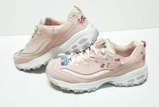 skechers d lites bright blossoms wide