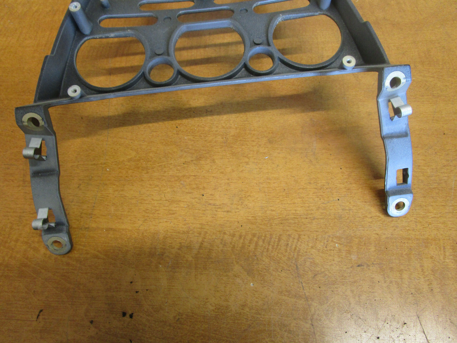 Maserati 4200 - Center Console Aluminum Switch Plate Gray - P/N 980138118