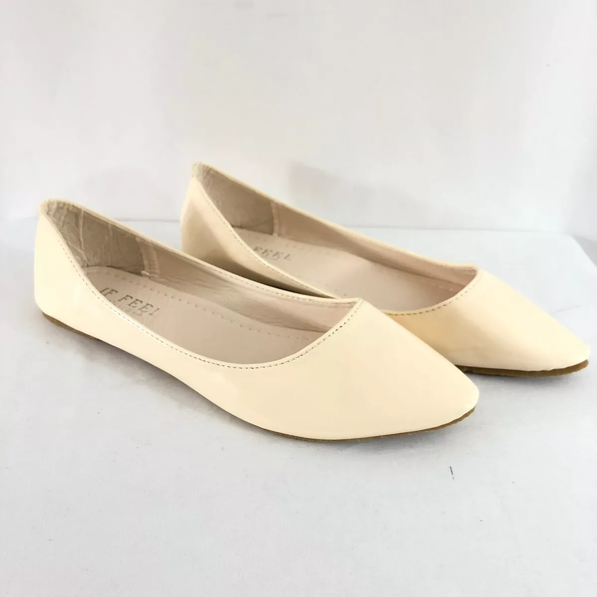 Beige flats hotsell cheap