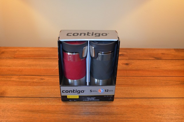 Contigo Autoseal Stainless Steel Spill Proof Travel Mug 16oz 2 Pack For Sale Online Ebay