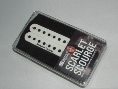 Seymour Duncan Mark Holcomb 8 String Scourge Bridge WHITE  New with Warranty