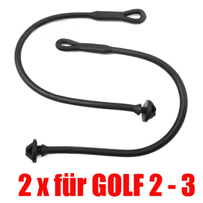 2x Haltebänder Laderaumabdeckung  für VW Golf 2 Golf 3 Polo Jetta 2 Kofferraum