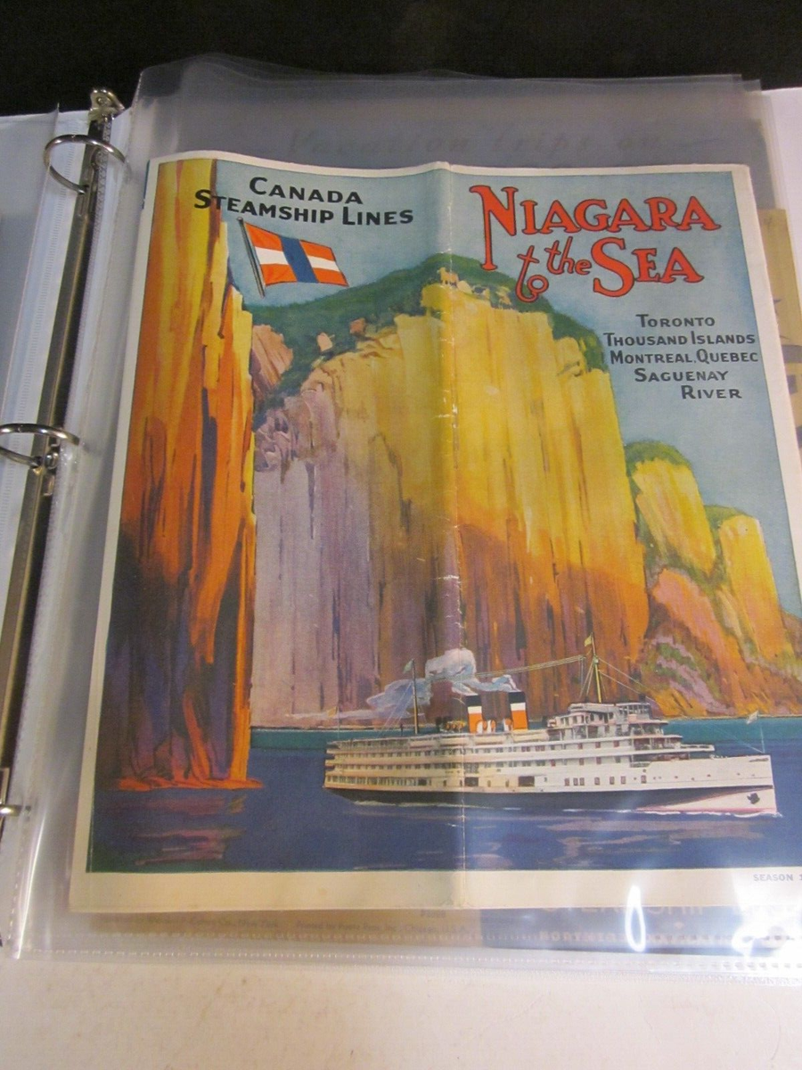 Canada Steamship Lines - Song Book @1930s Canada Steamship Lines - Song Book @1930s