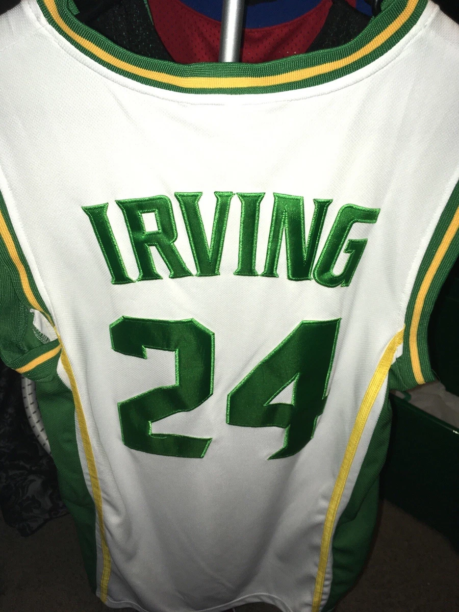 Basketball Jerseys Kyrie Irving St.Patrick High School Jersey White