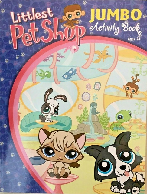 Littlest Pet Shop Jumbo Coloring and Activity Book (Trade Paperback ...