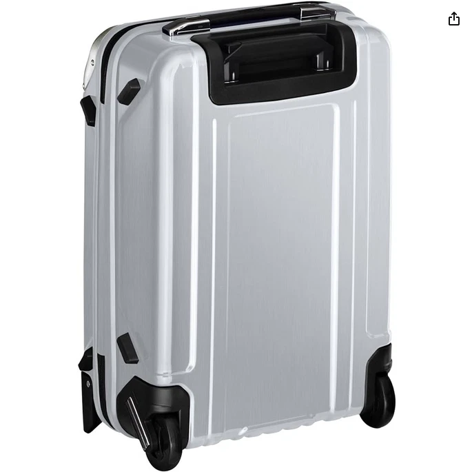 Estuche de viaje de 2 ruedas Zero Halliburton Geo policarbonato, dorado pulido, Foto 2 de 3